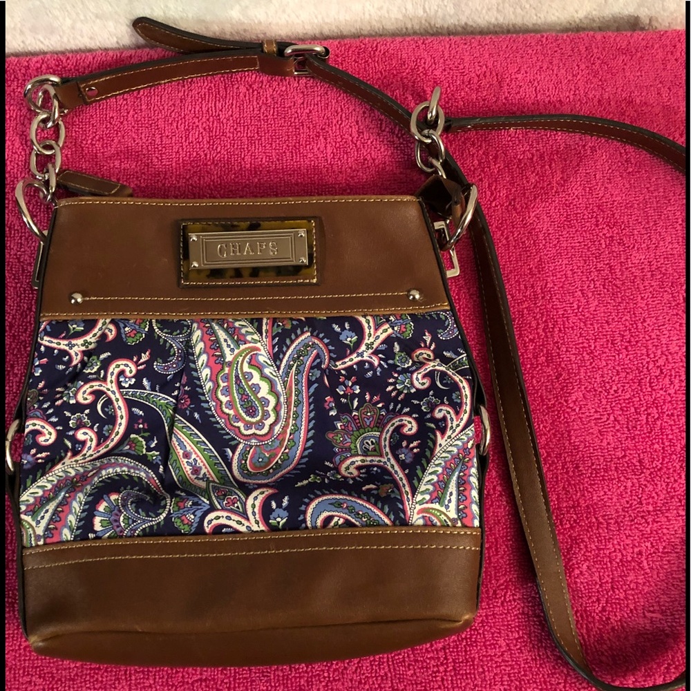 Chaps cross-body bag.